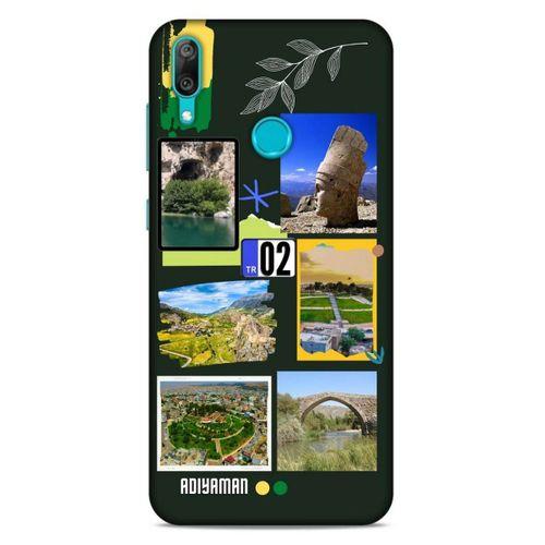 Lopard Huawei Y7 2019 Uyumlu Kılıf Şehirli ※ (2) Adıyaman Kabı