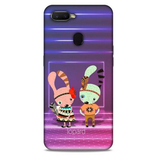 Oppo Ax7 Kılıf FunnyMaX (4) Koruma Kılıfı Mor Pembe