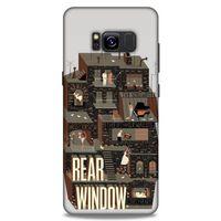 Lopard Samsung Galaxy S8 Uyumlu Kılıf IMDB Film (49) Ultra Silikon Kılıf Arka Pencere