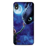 LG K20 2019 Kılıf Dragons (40) Fit Silikon Kılıf Ejderha Takım Yıldızı