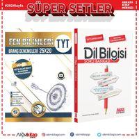 Bilgi Sarmal TYT Fen Bilimleri Deneme ve AKM Dil Bilgisi Soru Bankası Seti 2 Kitap