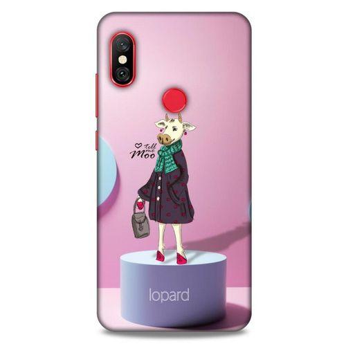 Xiaomi Mi A2 Lite Kılıf FunnyMaX (8) Baskılı Kılıf Pembe Mavi