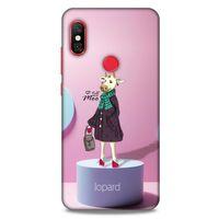 Xiaomi Mi A2 Lite Kılıf FunnyMaX (8) Baskılı Kılıf Pembe Mavi
