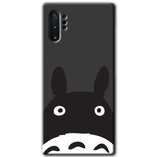 Samsung Galaxy Note 10 Plus Kılıf HD Desen Baskılı Arka Kapak + Temperli Cam - Şaşkın Eşek