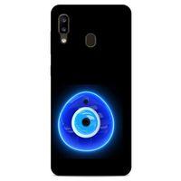 Nazarium (45) Desenli Silikon Kapak Samsung Galaxy A20 Kılıf