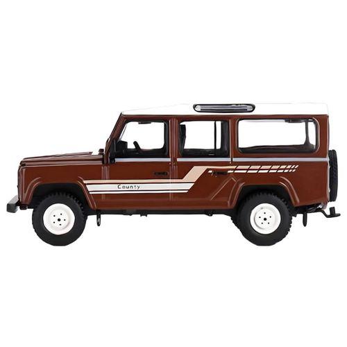 Çocuk Mini GT 1/64 Land Rover Defender 110 1985 County Station Wagon Russet Brown