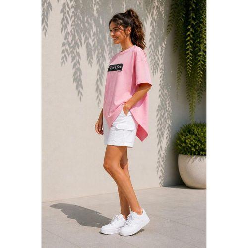 ALEXANDERGARDI ASİMETRİK KESİM OVERSİZE T-SHIRT(B24-00194)