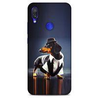 Xiaomi Redmi Note 7 Pro Kılıf Köpek Kıyafetleri (1) Kılıfı Dakhund Gömlek