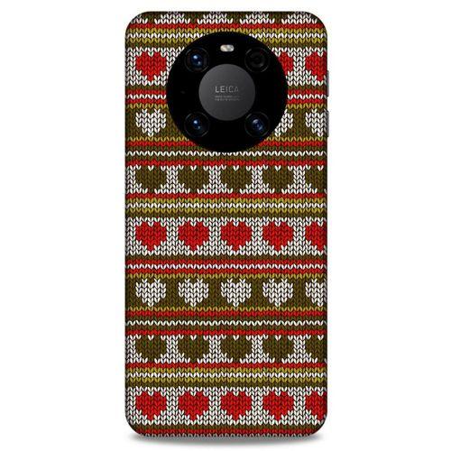 Lopard Huawei Mate 40 Pro Uyumlu Kılıf Kazak (10) Full Koruma Kılıfı