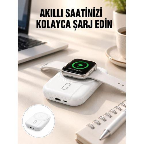 Kablosuz Ve Kablolu Şarj Destekli 10000 Mah Taşınabilir Powerbank Yeni Nesil