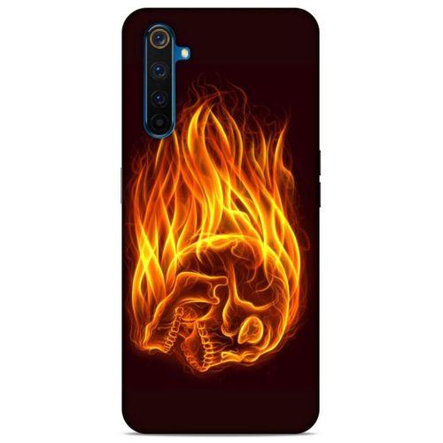 Lopard Oppo Realme 6 Pro Uyumlu Kılıf FireX (50) Shockproof Kılıf İskelet Kafa