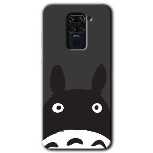 BeRa Aksesuar Xiaomi Redmi Note 9 Kılıf Baskılı Kapak - Şaşkın Eşek +Tam Kaplayan Mat Seramik
