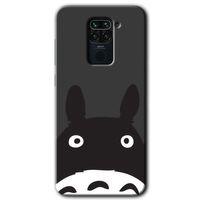 BeRa Aksesuar Xiaomi Redmi Note 9 Kılıf Baskılı Kapak - Şaşkın Eşek +Tam Kaplayan Mat Seramik