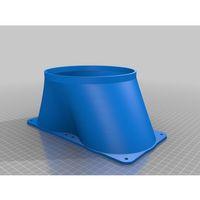 S19 Kasa Çift AC6 Sonsuz Fan İçin (Bu ürün Sadece Plastik parçadır - Almadan Önce Soru Sorabilirsiniz)