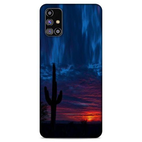 Lopard Samsung Galaxy M31s Uyumlu Kılıf Gece'S (12) Koruyucu Silikon Mavi