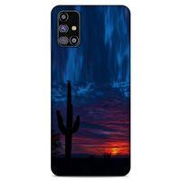 Lopard Samsung Galaxy M31s Uyumlu Kılıf Gece'S (12) Koruyucu Silikon Mavi