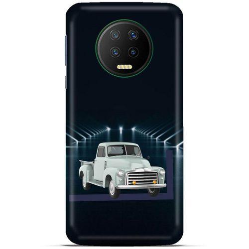 Lopard İnfinix Note 7 Uyumlu Kılıf PickUpX (12) Koruyucu Silikon Su Yeşili