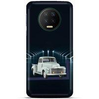 Lopard İnfinix Note 7 Uyumlu Kılıf PickUpX (12) Koruyucu Silikon Su Yeşili