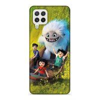 Samsung Galaxy A22 Uyumlu Kılıf BMovie (46) Core Armor Kılıf Tropikal orman yeşili