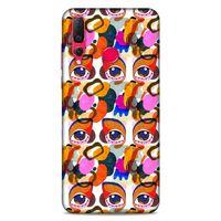 Lopard Huawei P Smart Z Uyumlu Kılıf Sürreal Yüzler ♀ (5) Koruma Kabı Baskılı