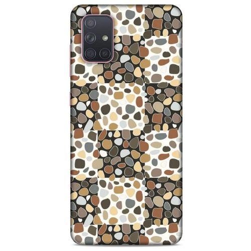 Samsung Galaxy A71 Kılıf Baskılı Özel Seri Taşlı (26) Tpu Silikon Kılıf