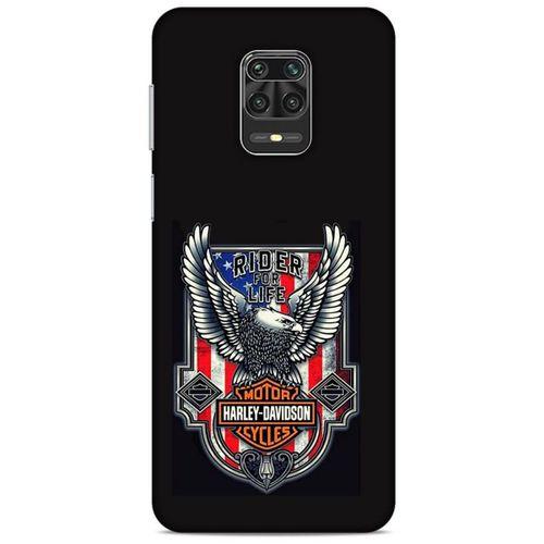 Xiaomi Redmi Note 9 Pro Uyumlu Kılıf Motorsiklet (7) Telefon Kılıfı Harley Davidson