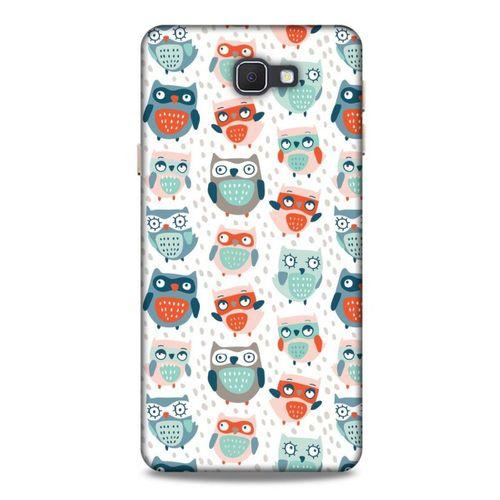 Baykuşlar (16) Desenli Silikon Kapak Telefon Kabı Samsung Galaxy J7 Prime Kılıf