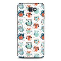 Baykuşlar (16) Desenli Silikon Kapak Telefon Kabı Samsung Galaxy J7 Prime Kılıf