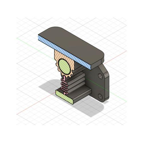 Ender 3 V3 SE Ayarlanabilir Ekran Tutucu (Print In Place) 3D Baskı (Bu ürün Sadece Plastik parçadır - Almadan Önce Soru Sorabilirsiniz)