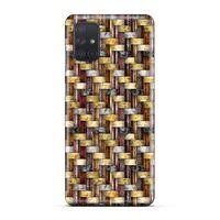 Samsung Galaxy M51 Uyumlu Kılıf Romans (27) Tasarımlı Kılıf Sarı
