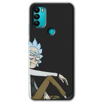 Potkal Hediye Fabrikası General Mobile GM 21 Plus HD Baskılı Kılıf + 9D Tam Ekran Koruyucu - Rick
