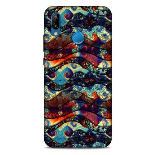 Huawei P20 Lite Kılıf Baskılı Özel Seri Taşlı (41) Tank Kılıf