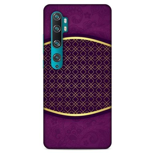 Xiaomi Mi Note 10 Pro Uyumlu Kılıf Mor Delisi (8) Baskılı Kılıf Yerel