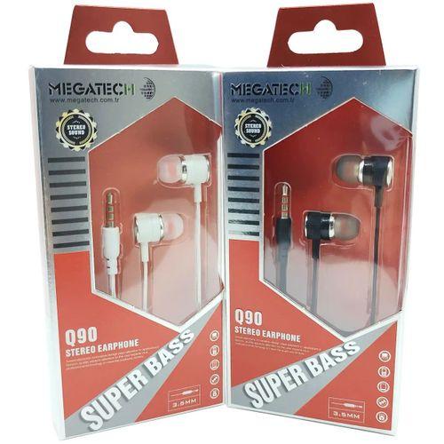 Mıknatıslı 3.5mm Jack Girişli Kablolu Kulaklık Megatech Q90