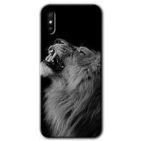 Potkal Hediye Fabrikası Xiaomi Redmi 9A Kılıf HD Desen Baskılı Arka Kapak - Lion