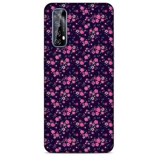 Huawei P Smart 2021 Uyumlu Kılıf Pembe Delisi (2) Kabı Çiçekli
