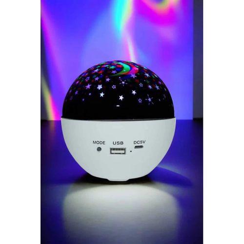 Gece Lambası Renkli Yıldızlı Gökyüzü Projeksiyon Gece Tavan Yansıtma