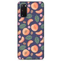 Frutix Kayısı 01 Samsung Galaxy S20 Kılıf Desenli Silikon