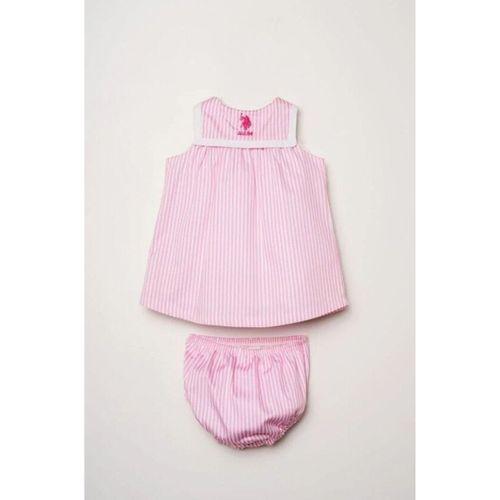 U.S. Polo Elbise USB3014 Pembe