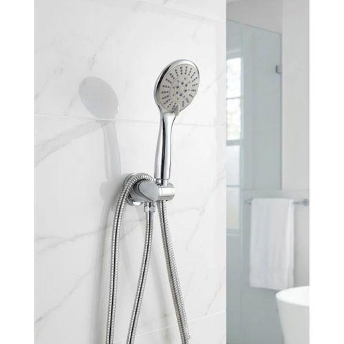 Duş Başlığı Seti Spiral Hortum Hareketli El Duşu Tutacağı Kirece Dayanıklı Tasarım