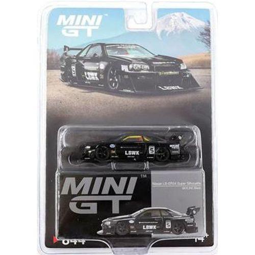 Mini GT Nissan LB-ER34 Super Silhouette SKYLINE Black 844 BL