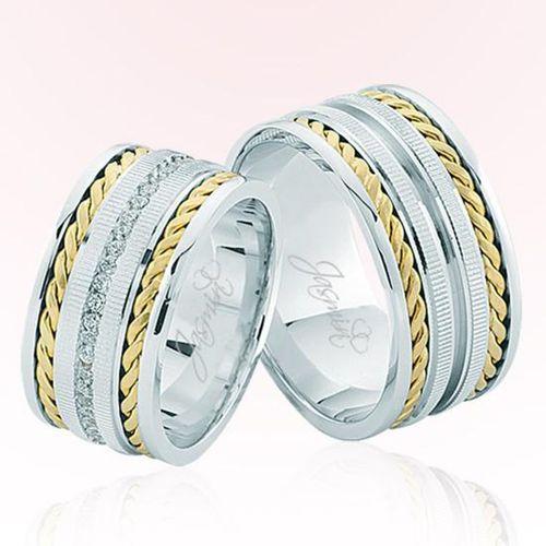 Sarı Şeritli Altın Alyans 1206-2