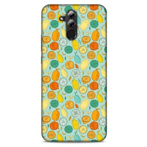 Frutix Turunç 02 Huawei Mate 20 Lite Kılıf Desenli Silikon