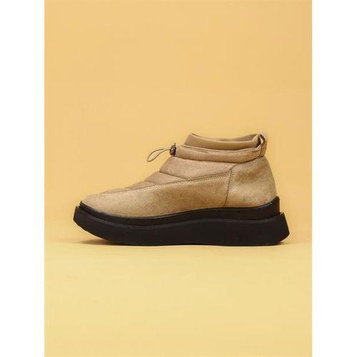 LUXOR Kadın Dolgulu Kışlık Bej Sneaker Bot