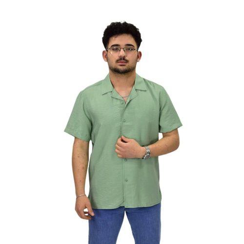 Erkek Spor Silim Fit Kısa Kol Gömlek G5031 BGL-ST04497