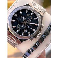 Daniel Klein Erkek Kol Saati 30 Metre Suya Dayanıklı Çelik Kordon + Bileklik Hediyeli  VS.BLKT.0684