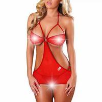 Tül Mini Seksi Gecelik