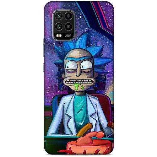 Xiaomi Mi 10 Lite Uyumlu Kılıf Rick And Morty (45) Liquid Air Kılıf Decoy