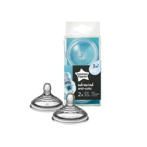 Tommee Tippee Gelişmiş Antikolik Biberon Emzik Orta Akış 2'li
