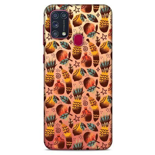 Frutix Meyve Mix 06 Samsung Galaxy M31 Kılıf Desenli Silikon
